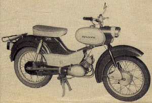 Moped Simson Spatz