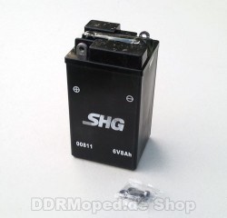 Batterie 6V 8,0 Ah - SHG - RT125