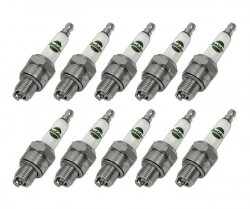 10 x Zndkerze M14-280 (alte Form) - Aka Electric Isolator Spezial