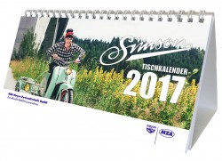 Simson Tischkalender 2017 - Vogelserie und mehr!