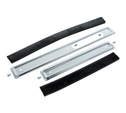 Scheuerleiste Set - rechts / links - Aluminium - Schwalbe KR51