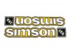 Aufkleber Set 4-teilig wei/gelb/schwarz - Simson S50